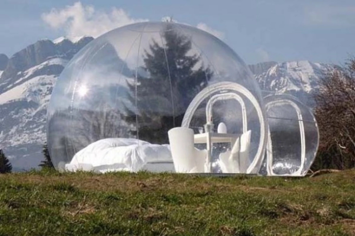 Transparent camping tent for a beautiful night – Vuing.com