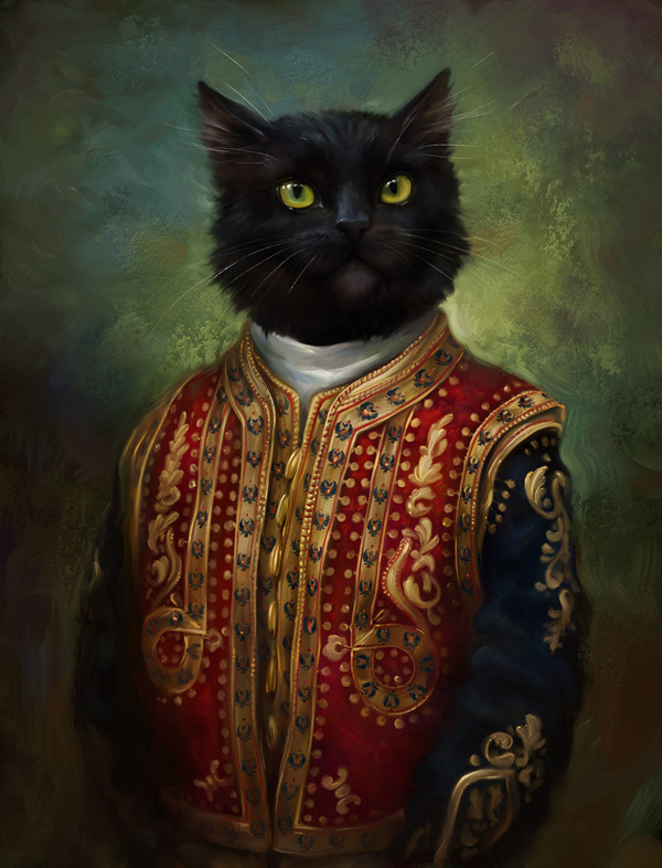 Royal cats portraits inspired by classic oil paintings – Vuing.com