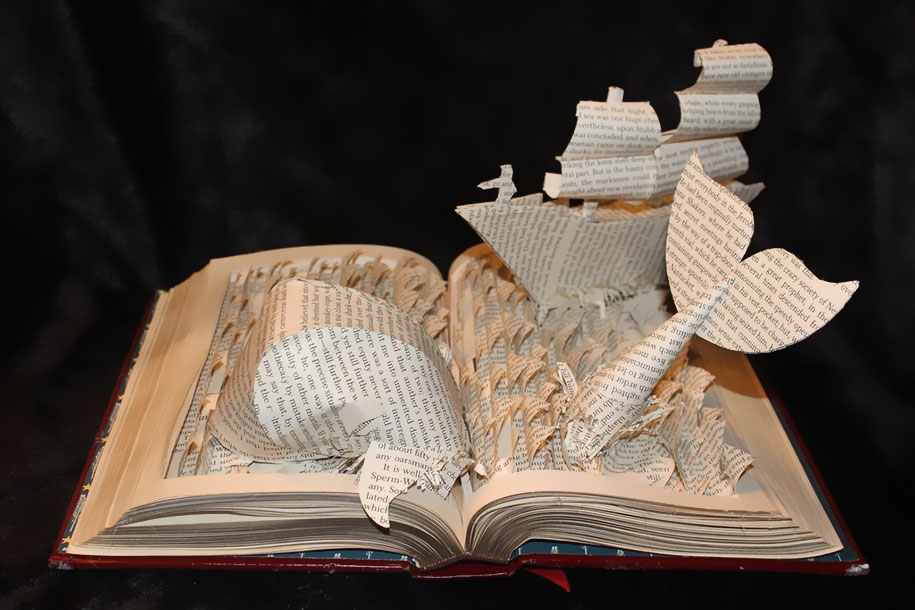 Paper sculptures depicting wondrous worlds from books – Vuing.com