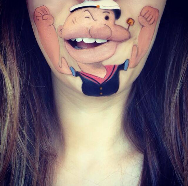 funny-face-paintings-Cartoon-Characters (9)