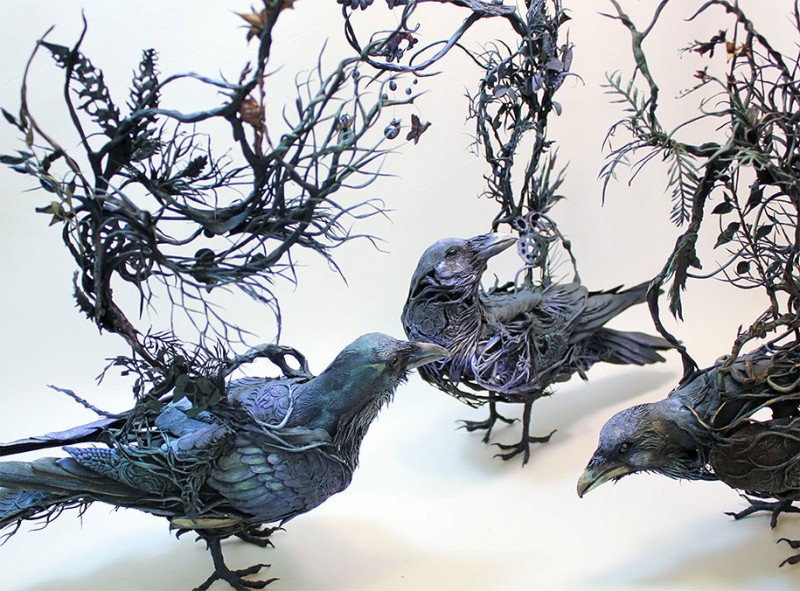 amazing-fantasy-animal-plant-fusion-clay-sculpture (8)