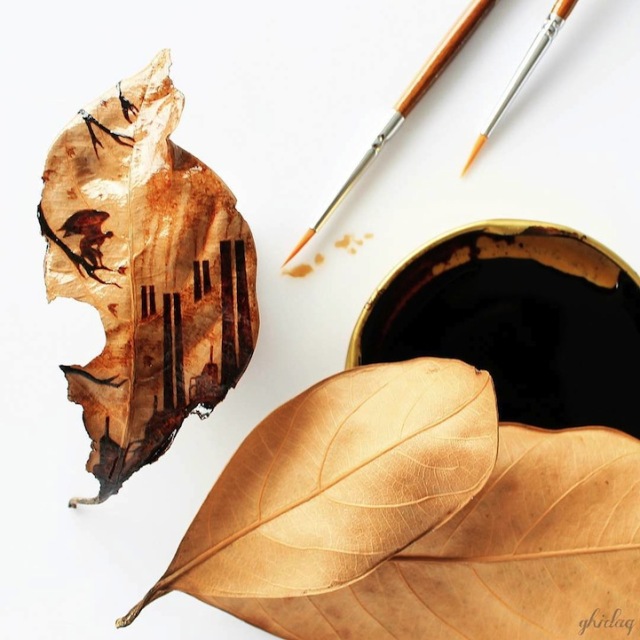 beautiful-coffee-painting-leaf-art (12)