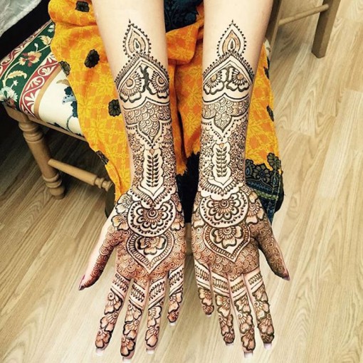 Stunning Beautiful Henna Tattoos With Intricate Patterns 1828