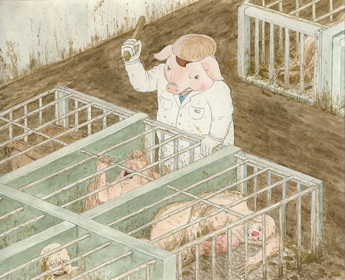 animal-rights-human-roles-switch-shocking-illustrations (3)