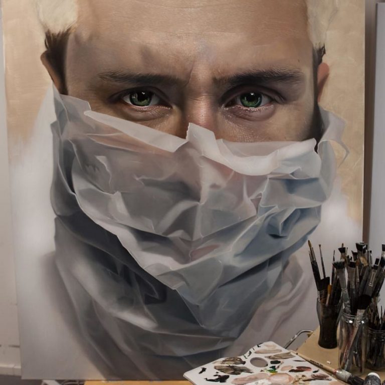 Photorealistic portraits created by German artist with amazing