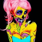 zombies-monsters-creatures-fluorescent-body-painting (8)