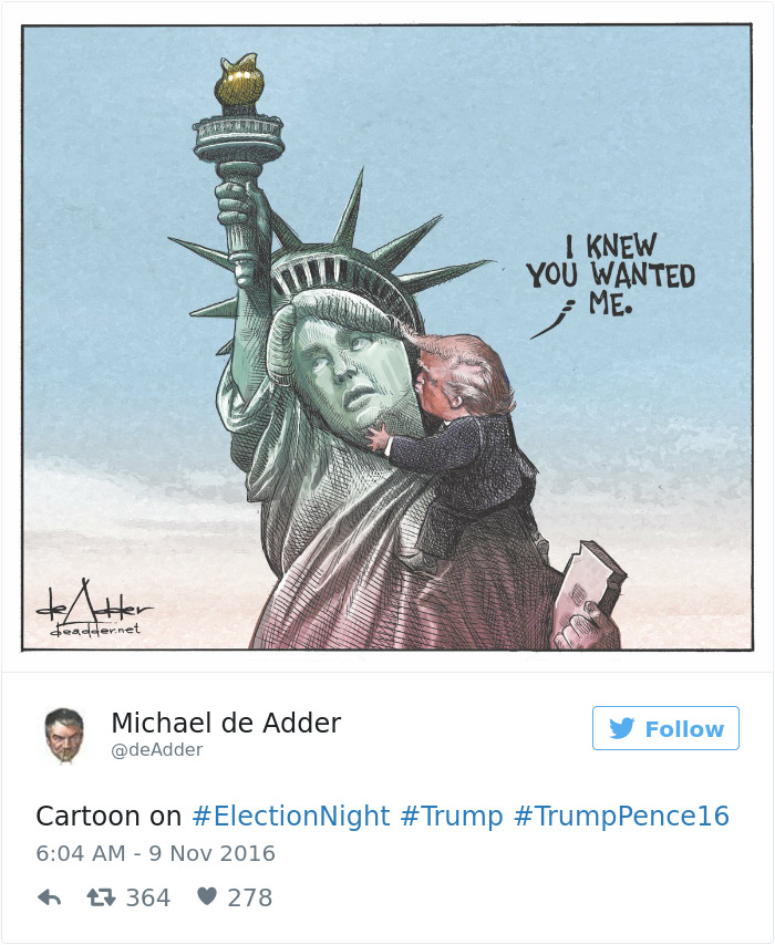 ironic-funny-donald-trump-presidency-illustrations-political-caricatures-comics-9