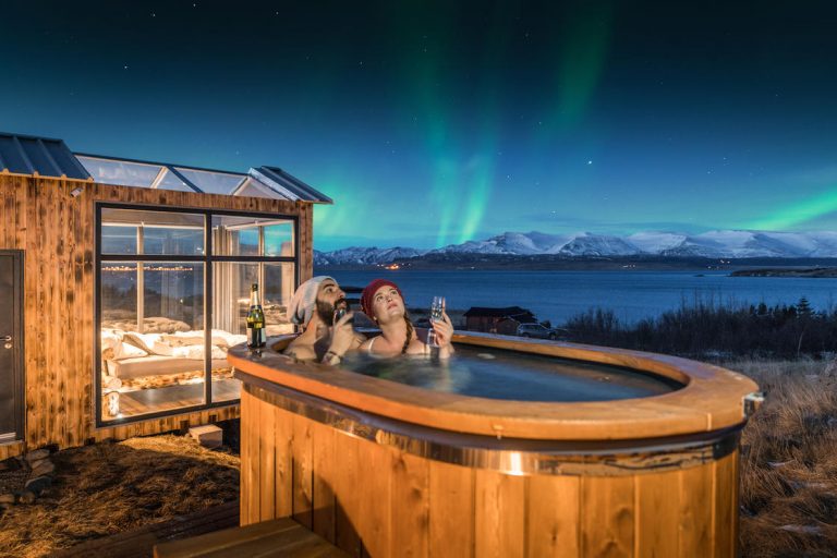 panorama glass lodge iceland