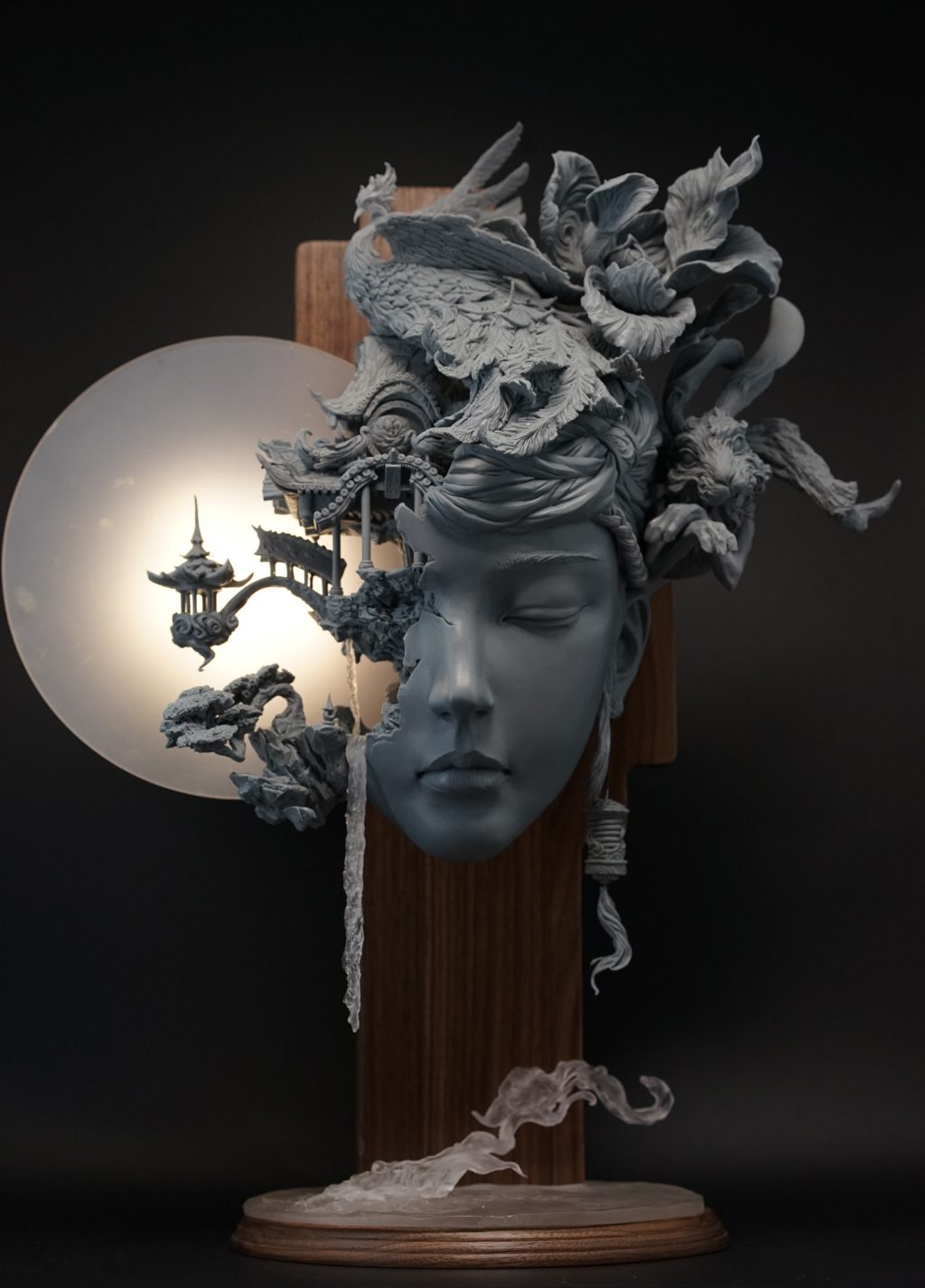 Surreal Landscapes Emerge From Stunning Bust Sculptures Vuing