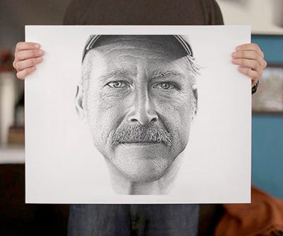 Awesome ink dot drawings – Vuing.com