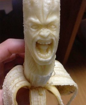 Creative three-dimensional banana sculptures – Vuing.com